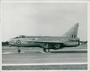 Lightning Strike On Aircraft:The air show. - Vintage Photograph