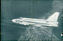 Lightning Strike On Aircraft:javelin F.A.W.9 - Vintage Photograph