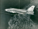 Lightning Strike On Aircraft:Supersonic deterrent of the skies. - Vintage Photograph