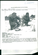 Bosnian War Armed conflict:A russian paratrooper. - Vintage Photograph