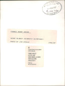 Serge Blanco Rugby player. - Vintage Photograph