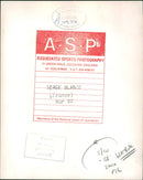 Serge Blanco Rugby player - Vintage Photograph