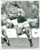 Serge Blanco Rugby player. - Vintage Photograph