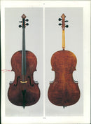 Musical instruments violine: - Vintage Photograph