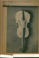 Musical instruments violine: - Vintage Photograph