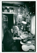 Musical instruments violine: - Vintage Photograph