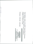 Musical instruments violine:tom jenkin leader of the BBc - Vintage Photograph