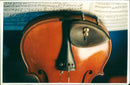 Musical instruments violine: - Vintage Photograph