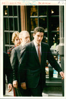 Maxwell kevin and ian during trial maxwell murder. - Vintage Photograph