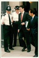 Maxwell kevin and ian during trial maxwell murder. - Vintage Photograph