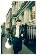 Maxwell kevin and ian during trial maxwell murder. - Vintage Photograph