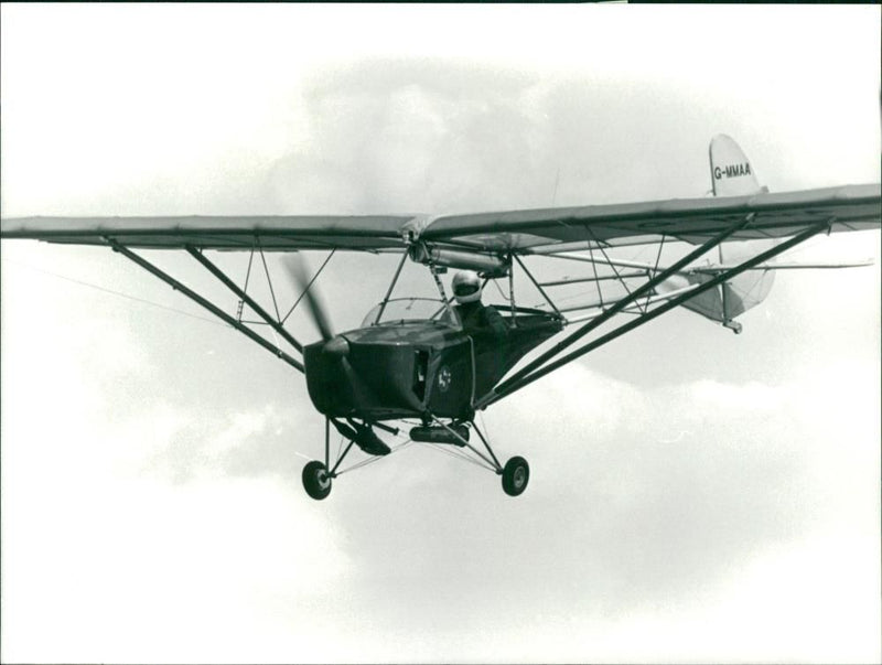 Aircraft Dragon Microlight - Vintage Photograph