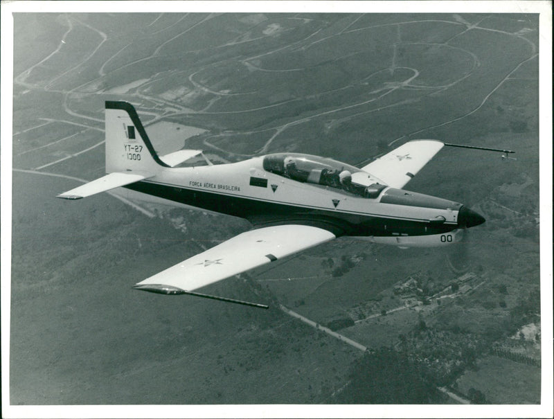 Aircraft: Embraer T-27 - Vintage Photograph