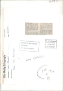 Music box audition. young people waiting outside. - Vintage Photograph