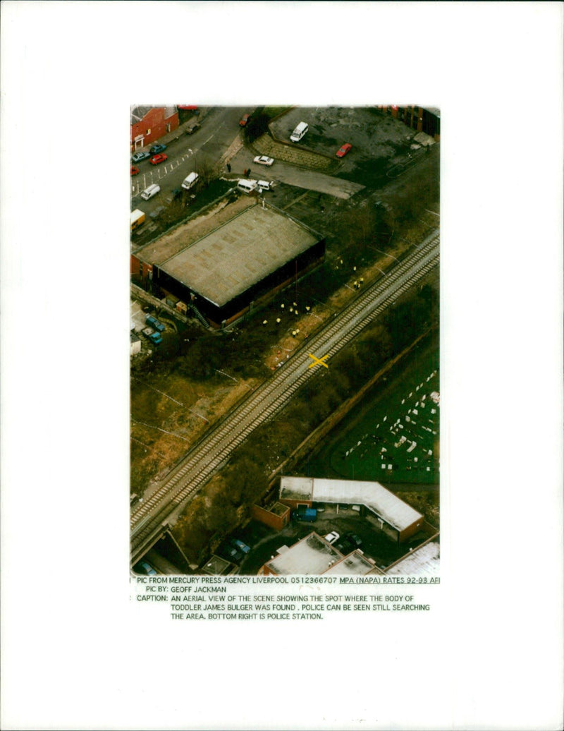 Murder of James Bulger. - Vintage Photograph