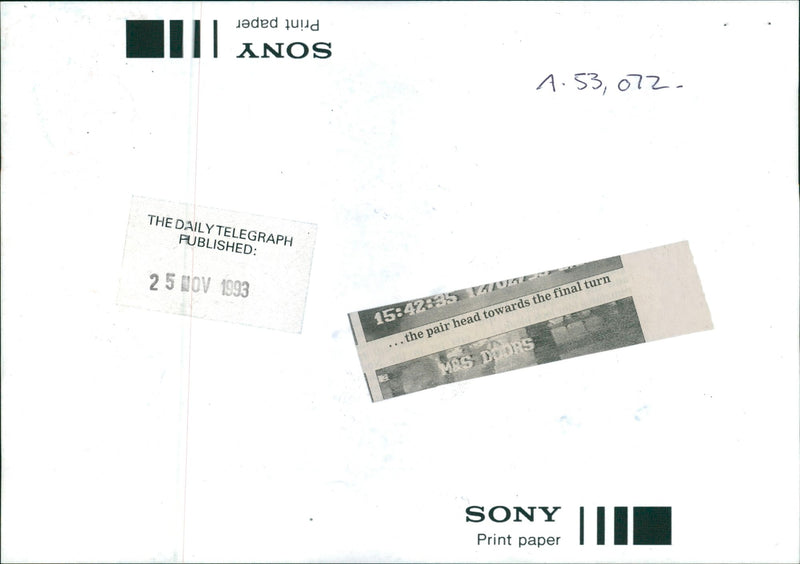 Murder of James Bulger. - Vintage Photograph