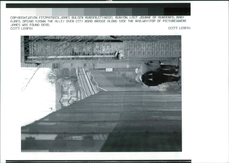 Murder of James Bulger. - Vintage Photograph