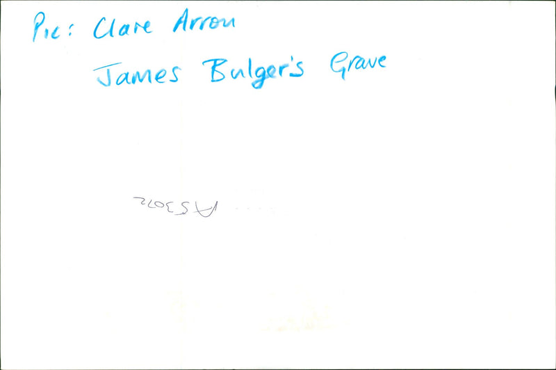 Murder of James Bulger. - Vintage Photograph