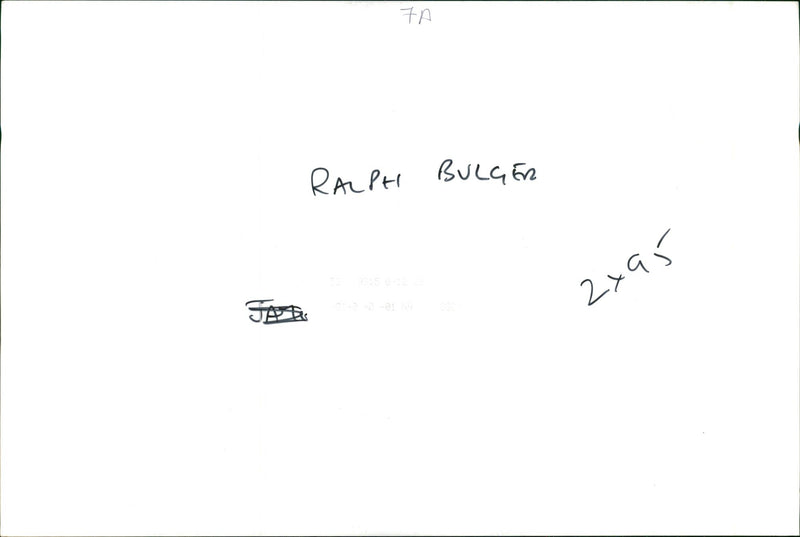 Murder of James Bulger. - Vintage Photograph