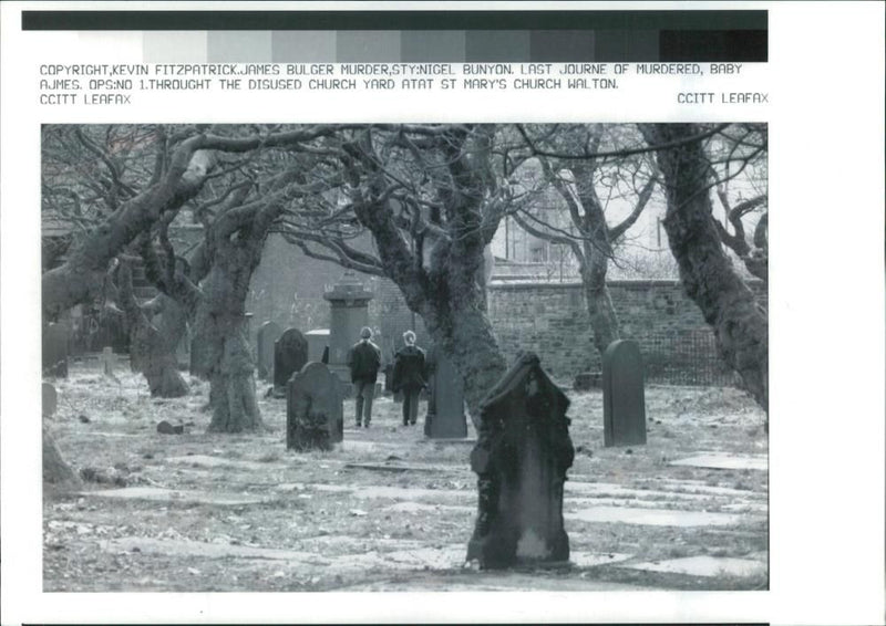 Murder of James Bulger. - Vintage Photograph