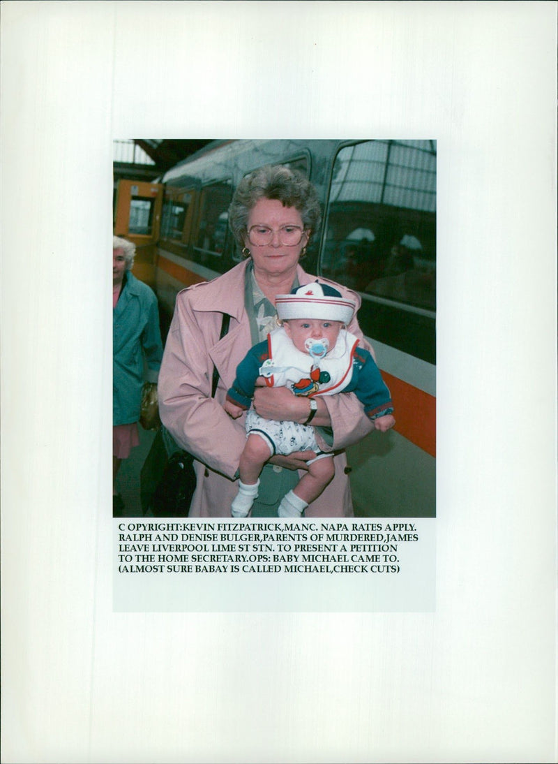 Murder of James Bulger. - Vintage Photograph
