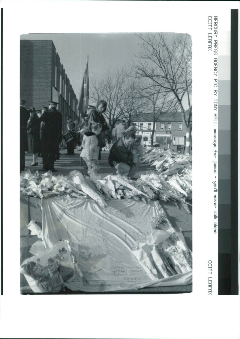 Murder of James Bulger. - Vintage Photograph