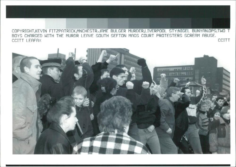 Murder of James Bulger. - Vintage Photograph