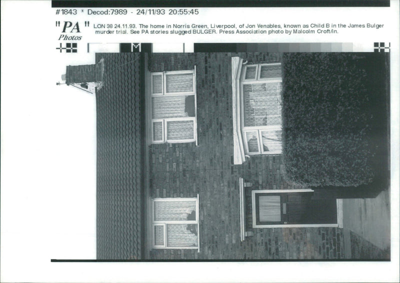 Murder of James Bulger. - Vintage Photograph