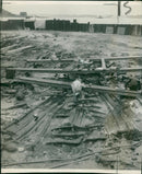 Roskilde City in Denmark:Viking Ships. - Vintage Photograph