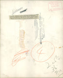 Cabinet minister takes a military instrustion - Vintage Photograph