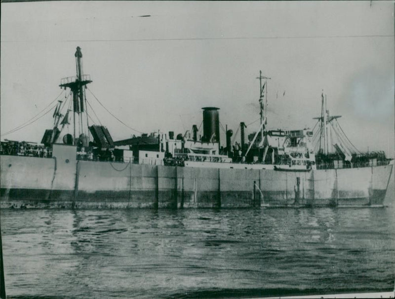 Ship: Ocean Vigour. - Vintage Photograph