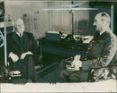 Petain marshall:with general dentz - Vintage Photograph
