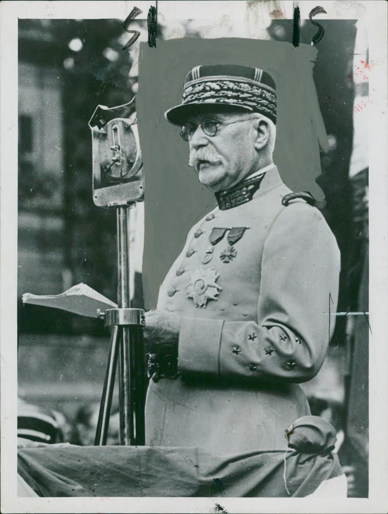 Petain marshall: - Vintage Photograph