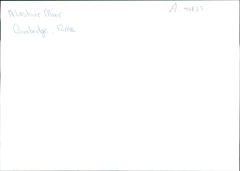 Fame Musical by Jose Fernandez: - Vintage Photograph