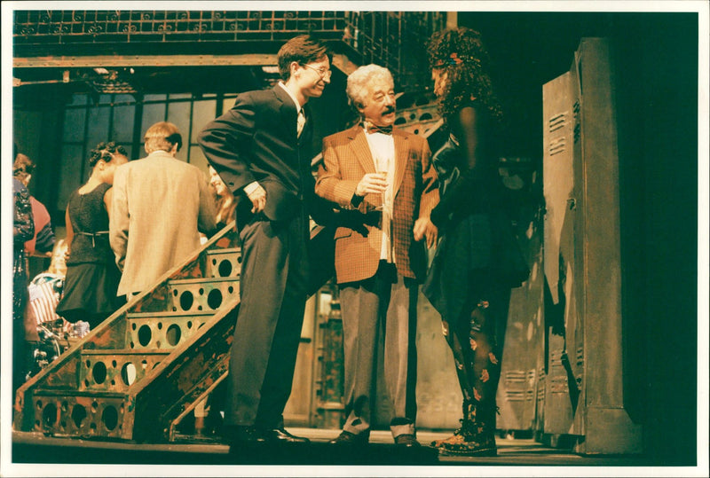 Fame Musical by Jose Fernandez:Jonathan Aris and Harry Landis. - Vintage Photograph