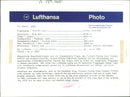 aircraft Lufthansa - Vintage Photograph