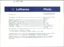 aircraft Lufthansa - Vintage Photograph