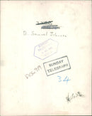 Dr Samuel Johnson Writer. - Vintage Photograph