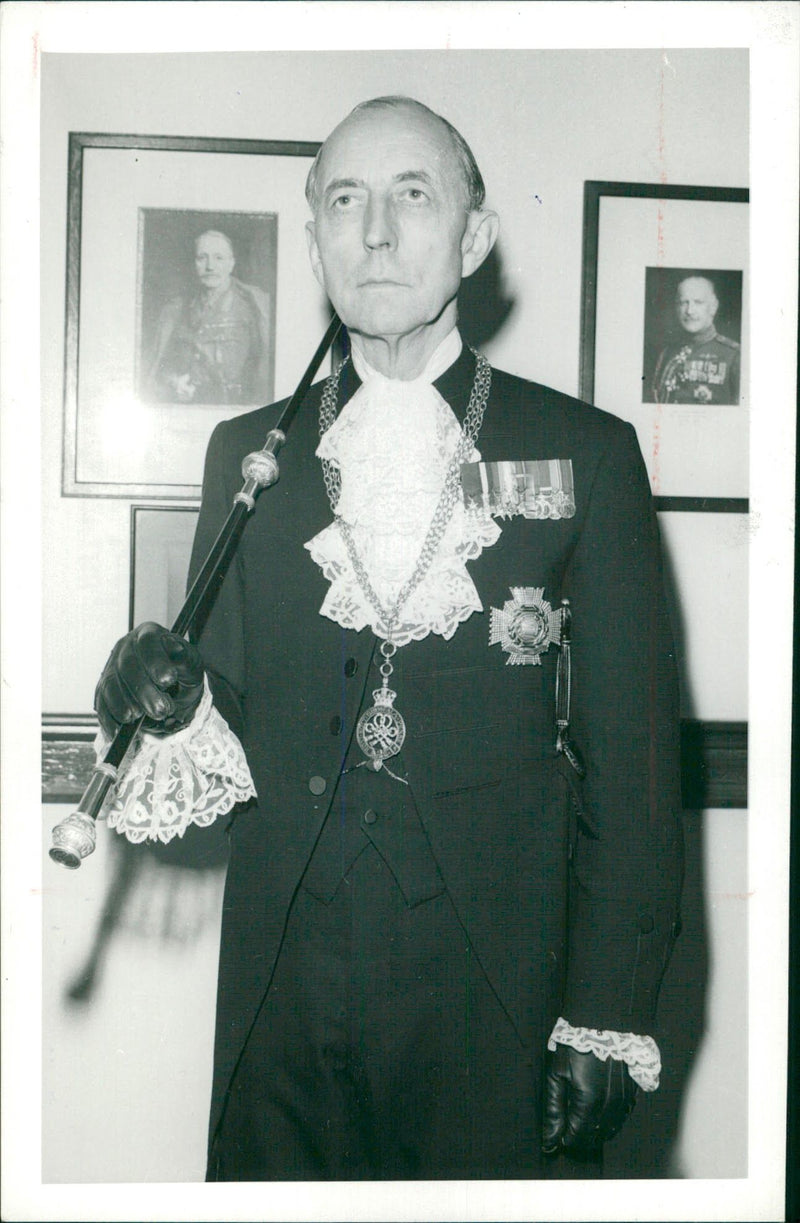 Admiral Sir Frank Roddam Twiss. - Vintage Photograph