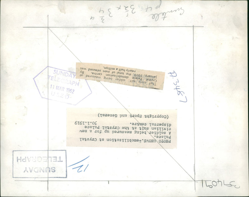 Demobilization - Vintage Photograph