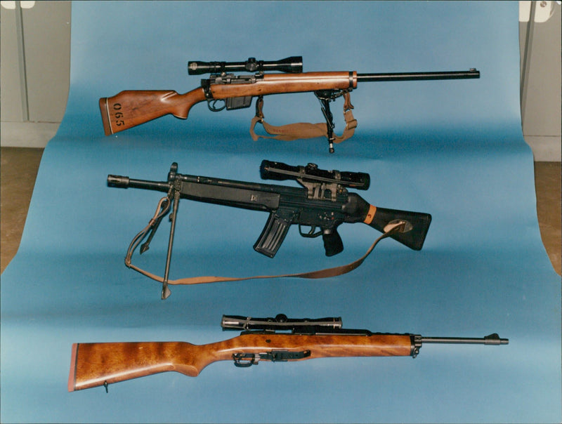 Self-Loading Rifle - Vintage Photograph
