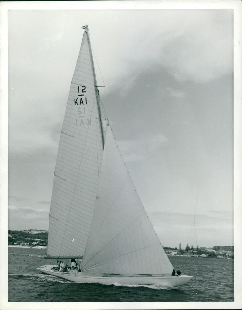 Gretel yacht - Vintage Photograph