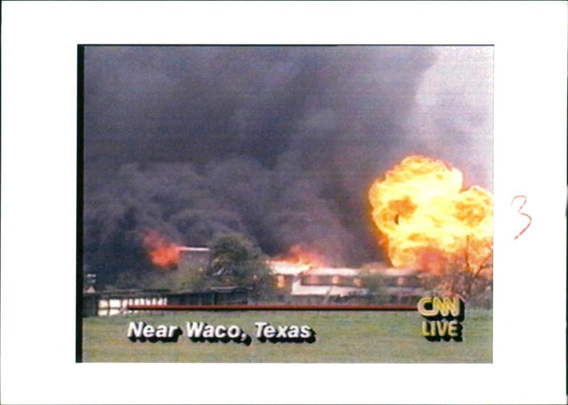 Near waco texas. - Vintage Photograph