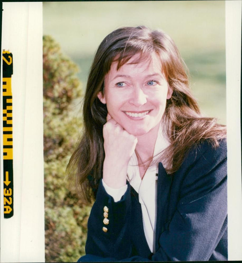 Cherie Lunghi Film actress. - Vintage Photograph