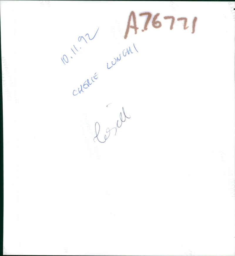 Cherie Lunghi Film actress. - Vintage Photograph