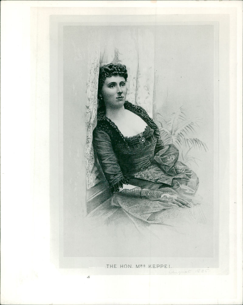 Alice Frederica Keppel - Vintage Photograph