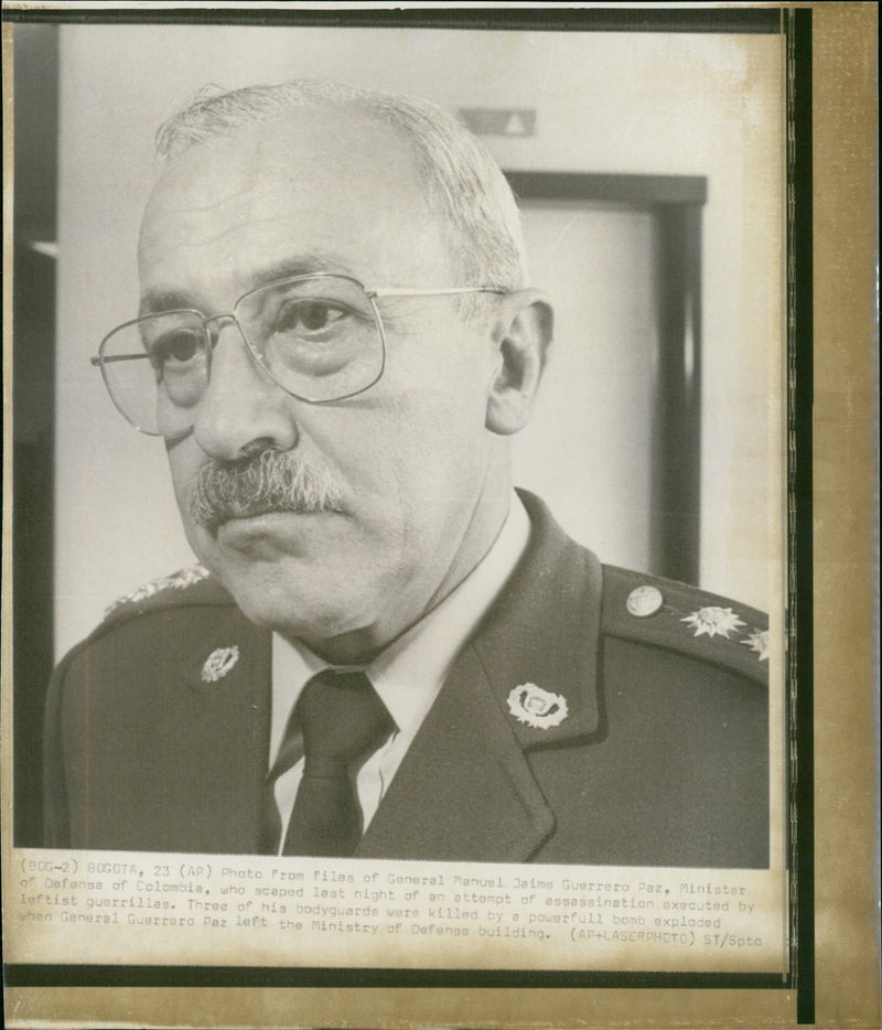 Manuel Jaime Guerrero Paz - Vintage Photograph
