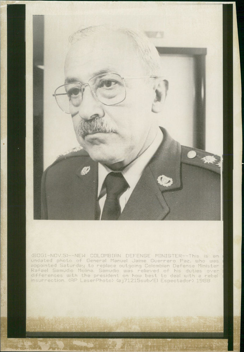 Manuel Jaime Guerrero Paz - Vintage Photograph