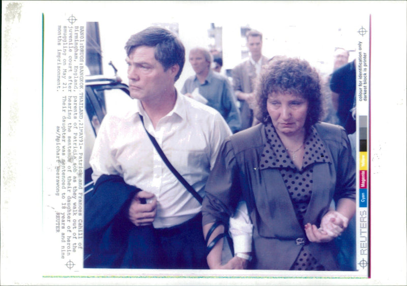 Patrick and Frances Cahill. - Vintage Photograph
