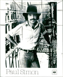 Paul Simon American singer. - Vintage Photograph